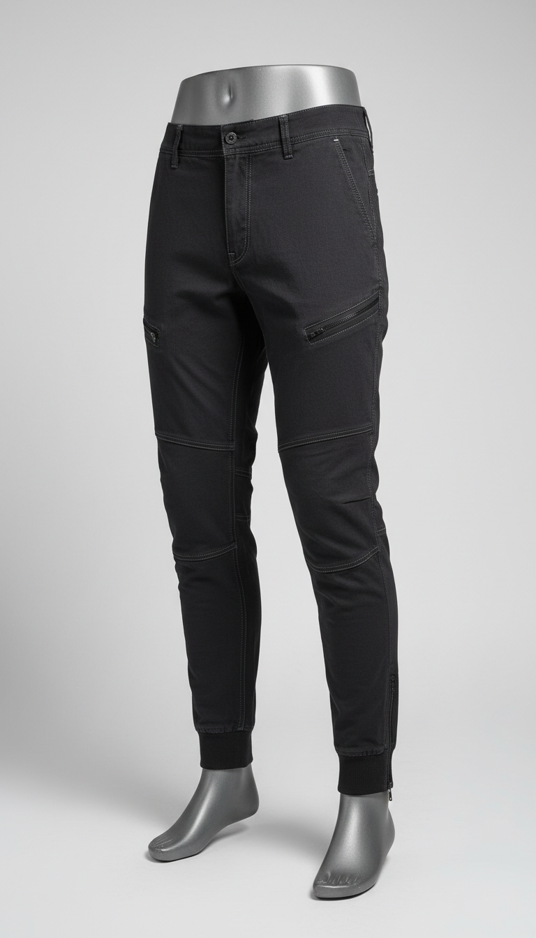 Shadow Black Technical Jogger