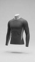 Graphite Compression Long Sleeve Top